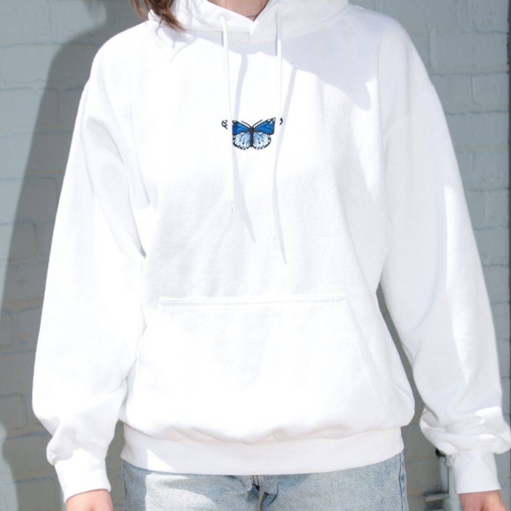 🦋 Christy Blue Butterfly Hoodie 🦋